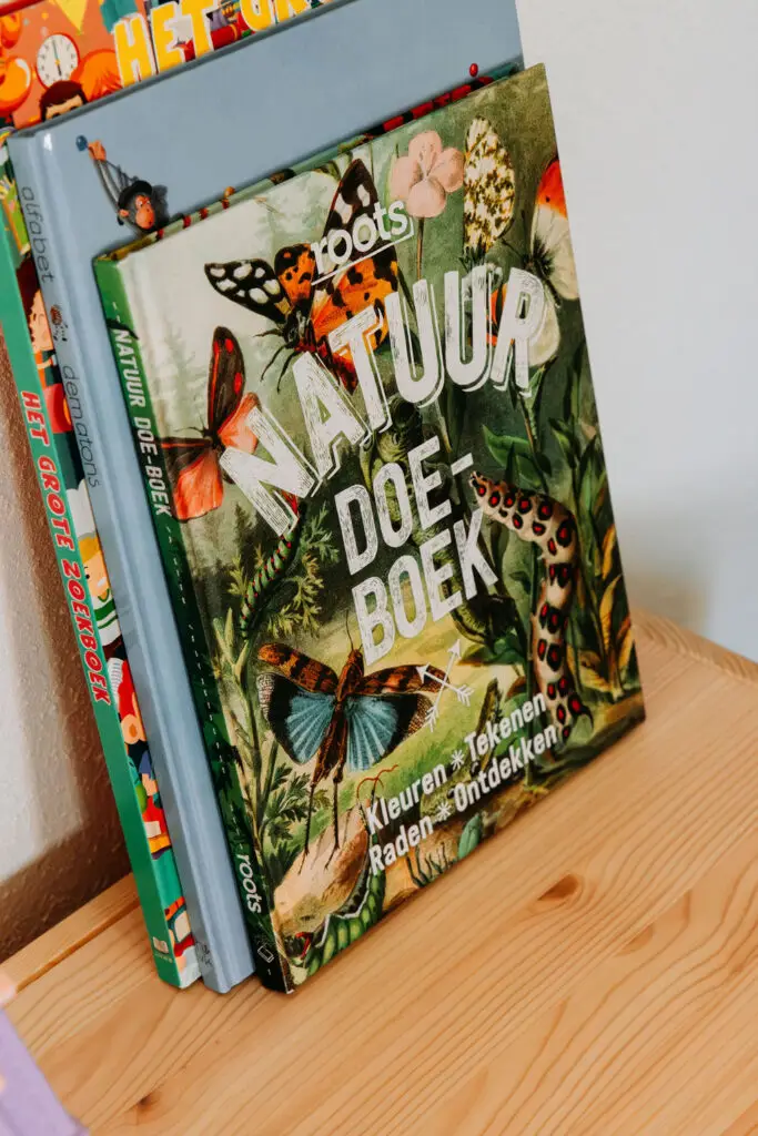 kinderboeken bij vakantiehuis Vosje op de Veluwe