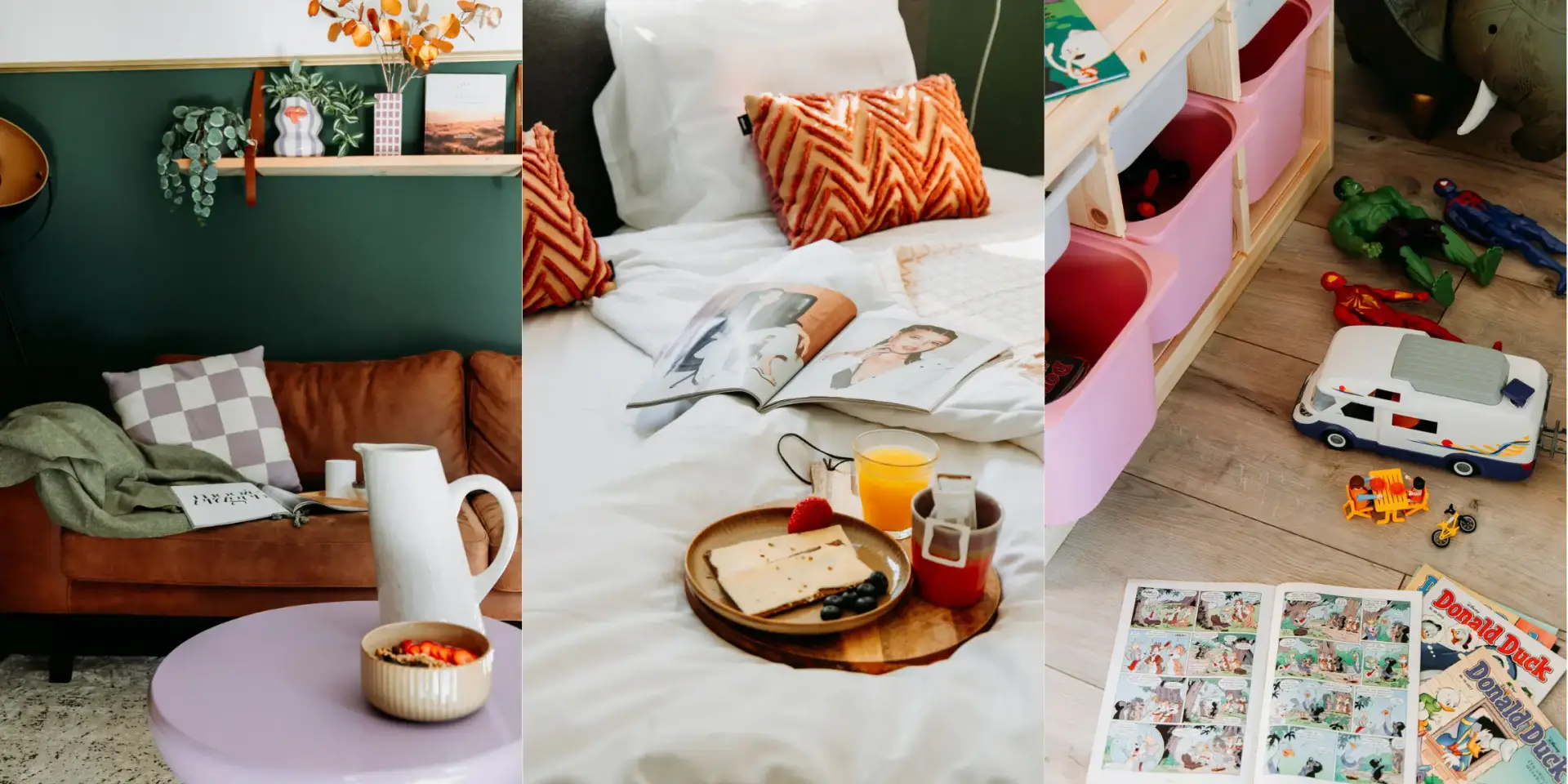 sfeerfoto's vakantiehuis Vosje op de Veluwe