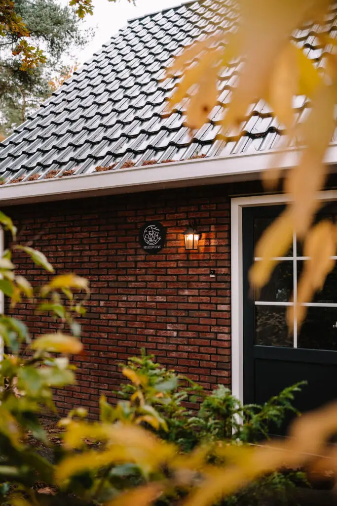 foto buitenkant vakantiehuis Vosje op de Veluwe