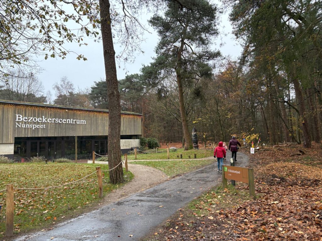 wandelen bezoekerscentrum Nunspeet